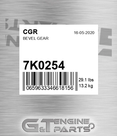 7K0254 Bevel Gear