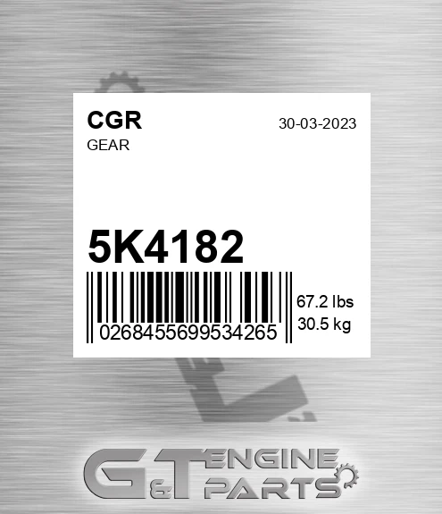 5K4182 CGR Gear