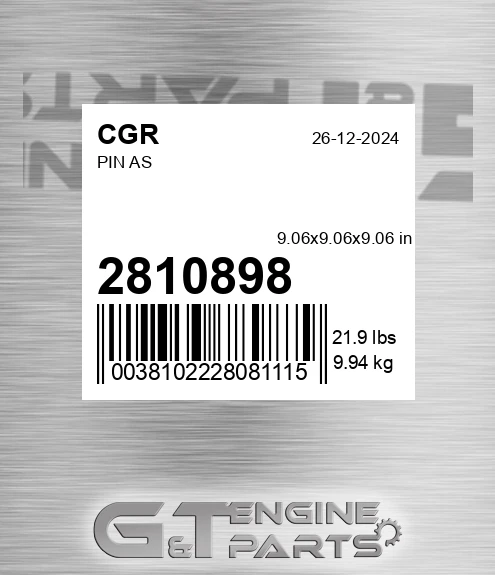 2810898 CGR Pin As