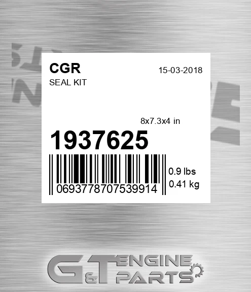 1937625 CGR Seal Kit