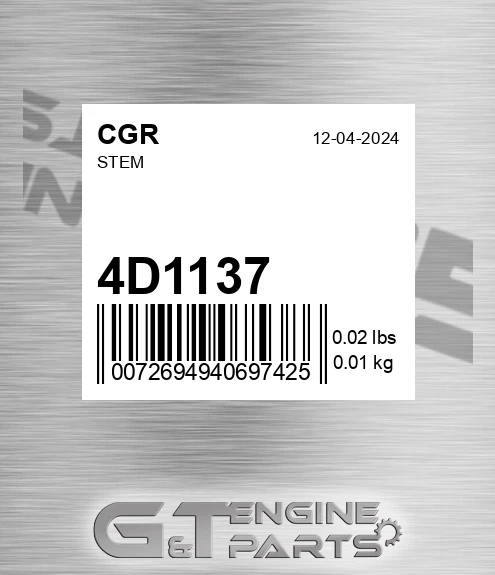 4D1137 Stem