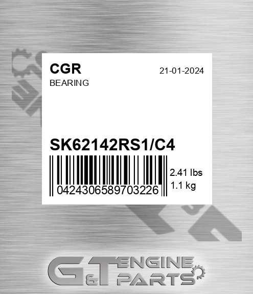 SK62142RS1/C4 Bearing