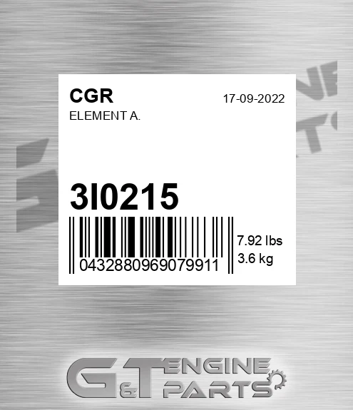 3I0215 CGR Element A.