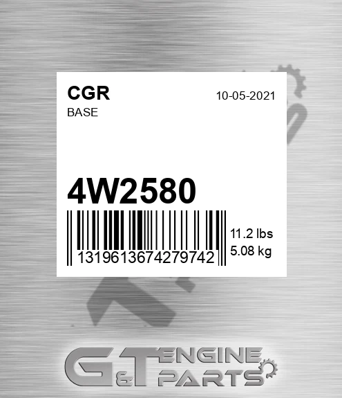 4W2580 Base