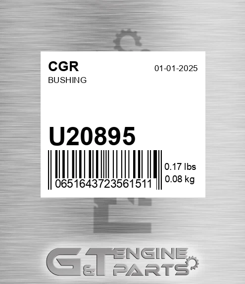 U20895 CGR Bushing