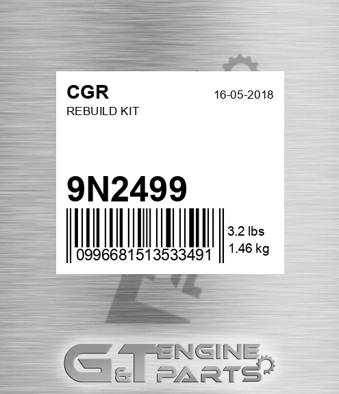 9N2499 Rebuild Kit for CGR