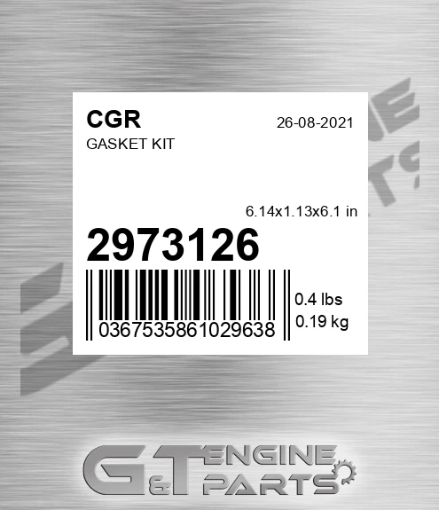 2973126 Gasket Kit