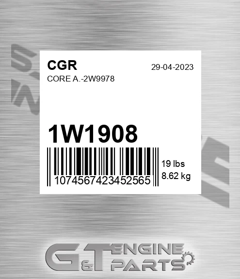 1W1908 Core A.-2w9978