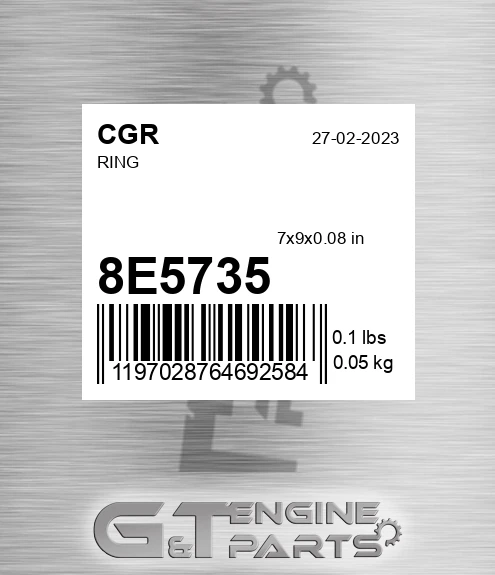 8E5735 CGR Ring