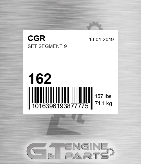 162 Set Segment 9