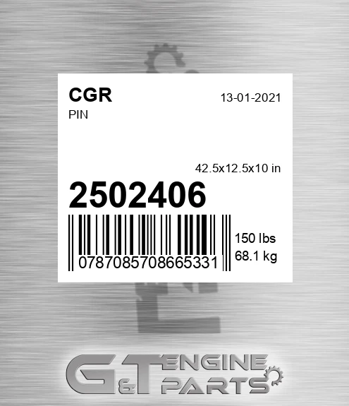 2502406 CGR Pin