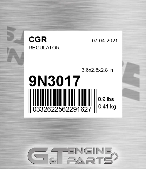 9N3017 CGR Regulator