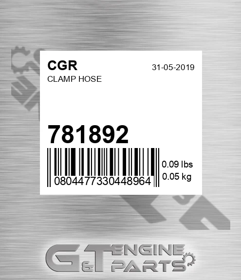 781892 Clamp Hose