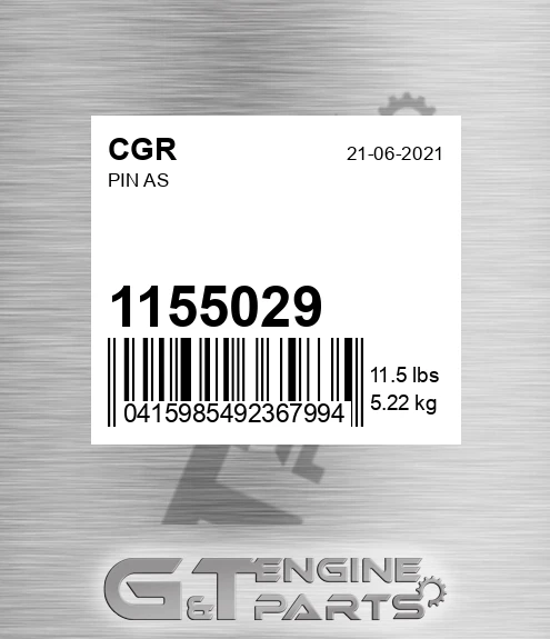 1155029 Pin As