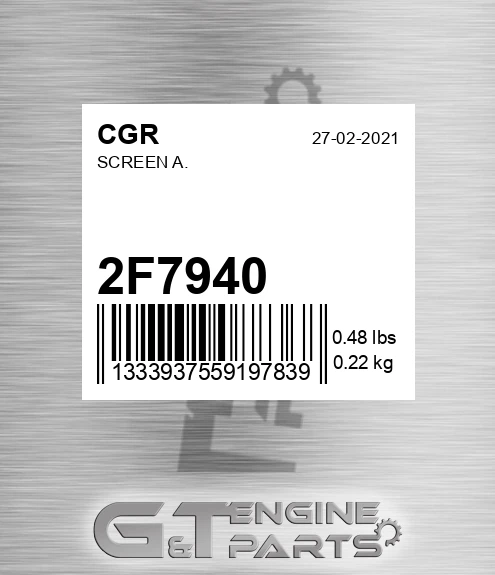 2F7940 CGR Screen A.