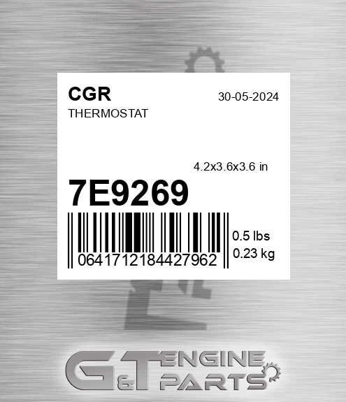 7E9269 Thermostat