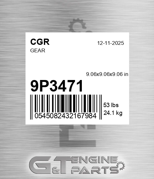 9P3471 CGR Gear