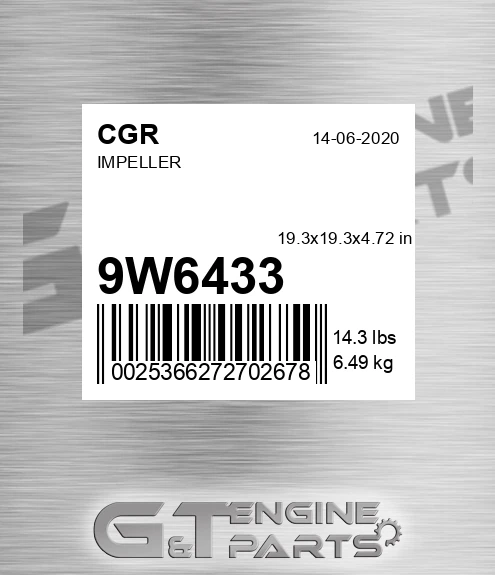 9W6433 Impeller