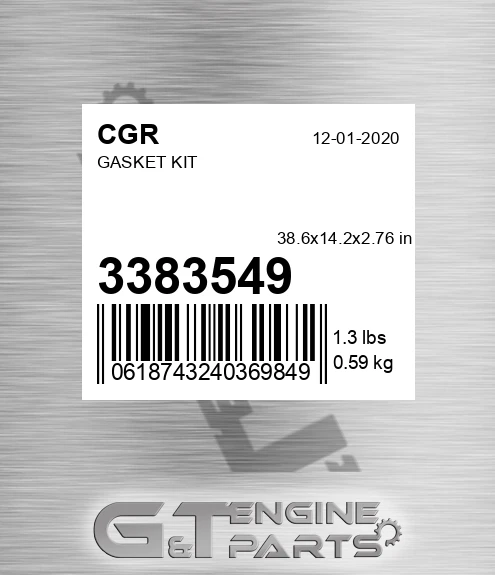 3383549 Gasket Kit
