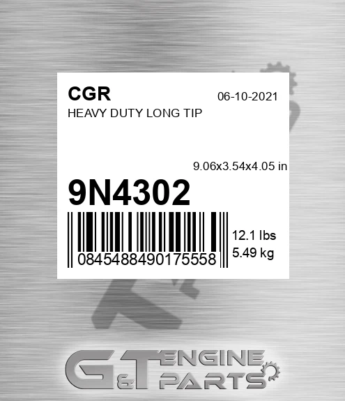 9N4302 CGR Heavy Duty Long Tip