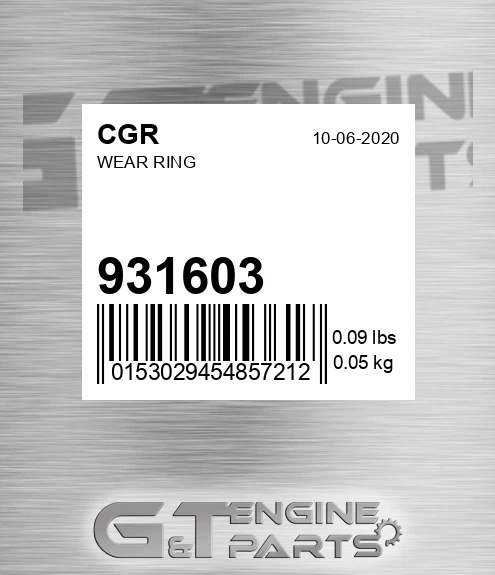 931603 Wear Ring