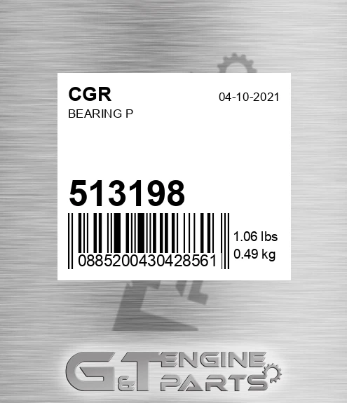 513198 Bearing P