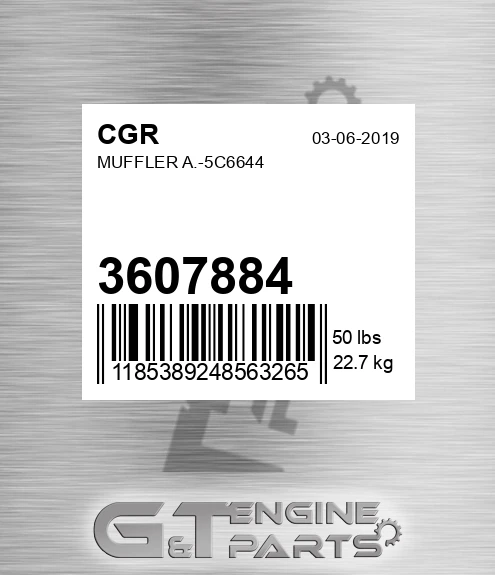 3607884 Muffler A.-5c6644
