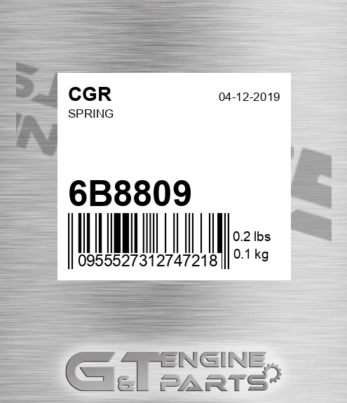 6B8809 Spring