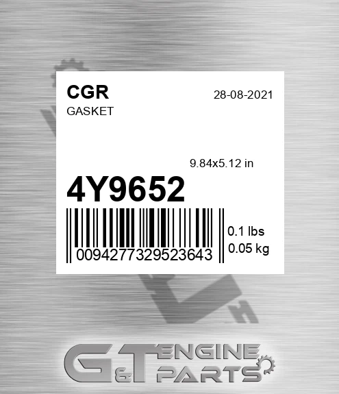 4Y9652 CGR Gasket