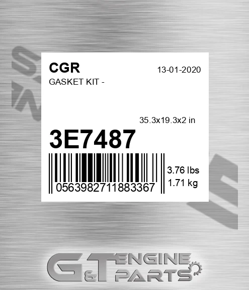 3E7487 Gasket Kit -