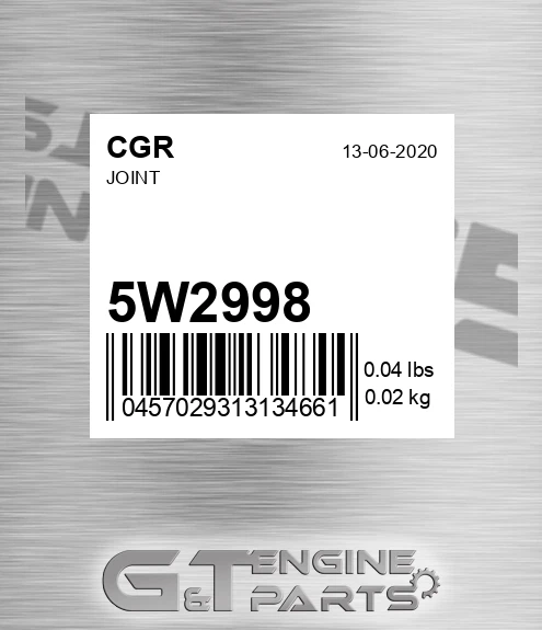 5W2998 Joint