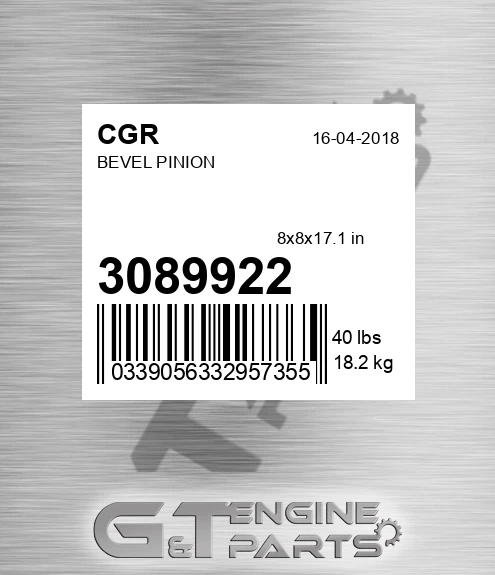 3089922 Bevel Pinion