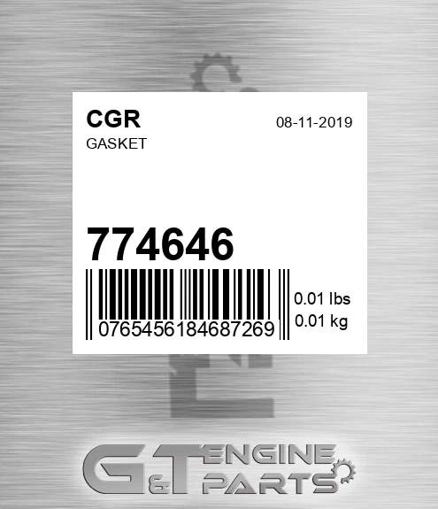 774646 Gasket