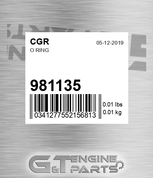 981135 O Ring