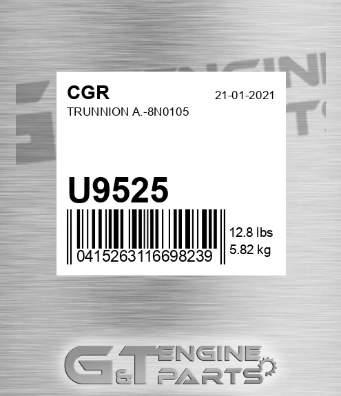 U9525 Trunnion A.-8n0105
