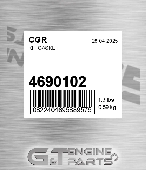 4690102 CGR Kit-gasket