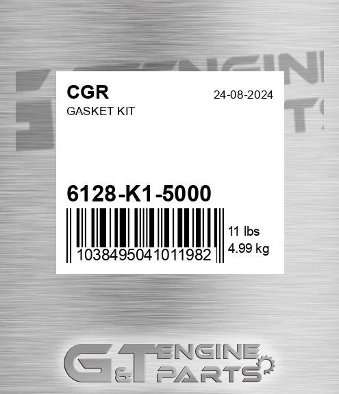 6128-K1-5000 Gasket Kit for CGR