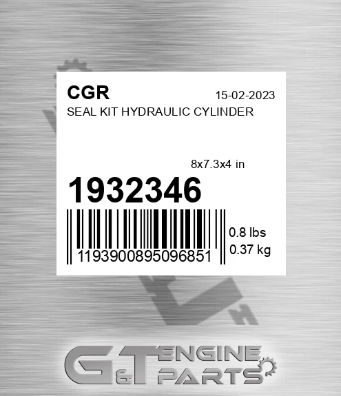 1932346 Seal Kit Hydraulic Cylinder