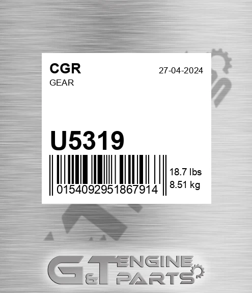 U5319 Gear