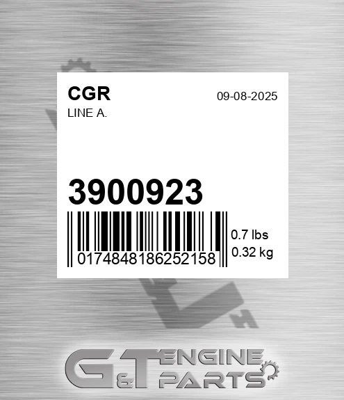3900923 CGR Line A.