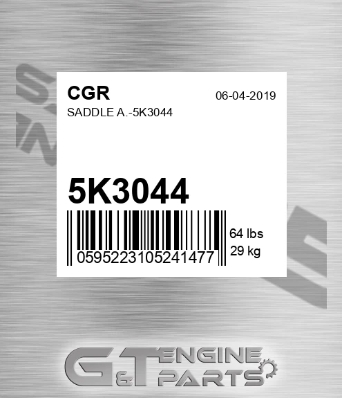 5K3044 CGR Saddle A.-