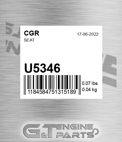 U5346 Seat