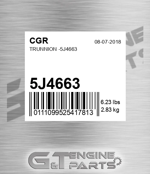 5J4663 Trunnion -