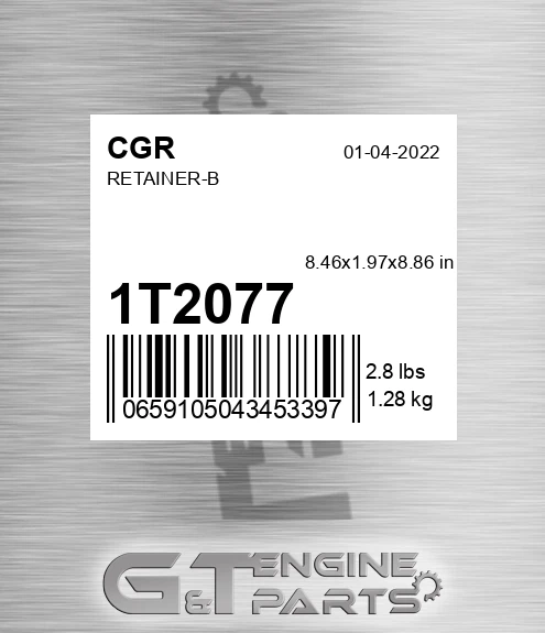 1T2077 CGR Retainer-b