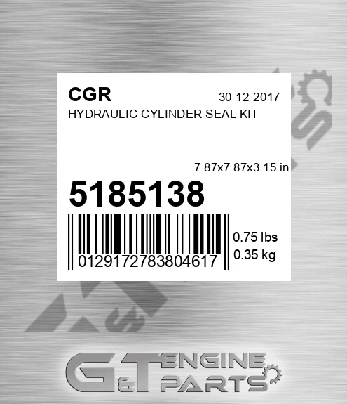 5185138 CGR Hydraulic Cylinder Seal Kit