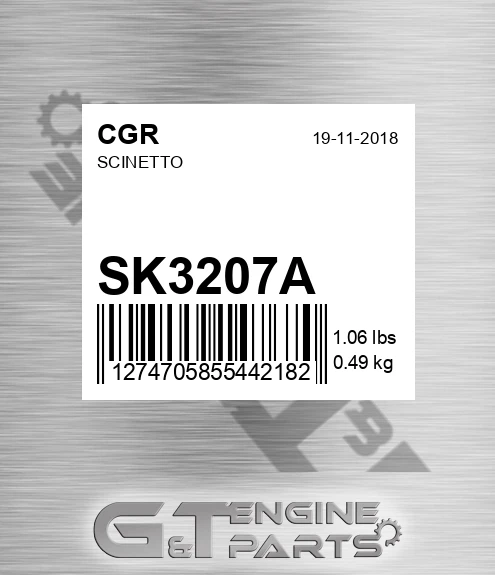 SK3207A Scinetto