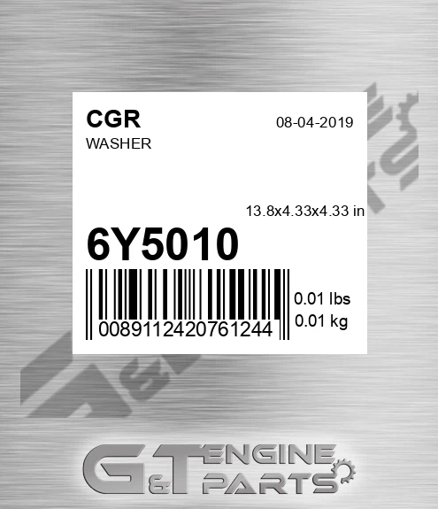 6Y5010 CGR Washer