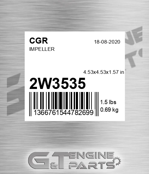 2W3535 CGR Impeller