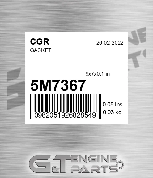 5M7367 Gasket