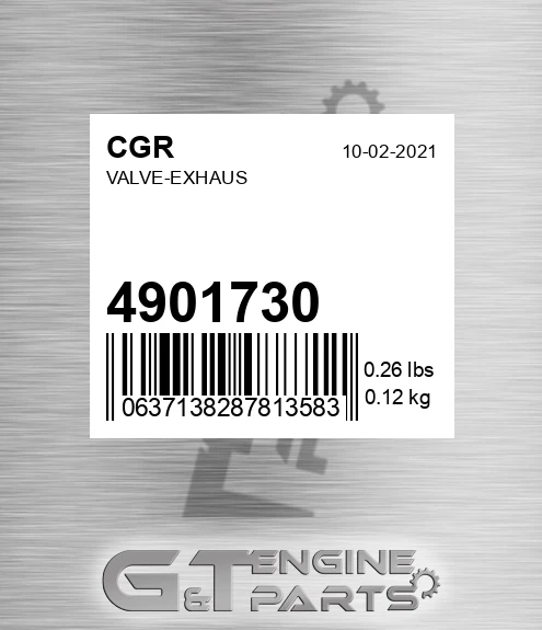 4901730 Valve-exhaus